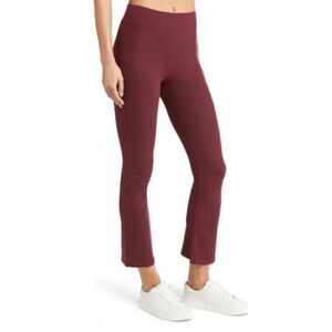Outdoor Voices Rib Kick Flare Pants NWT Sz 2XL Shiraz Red